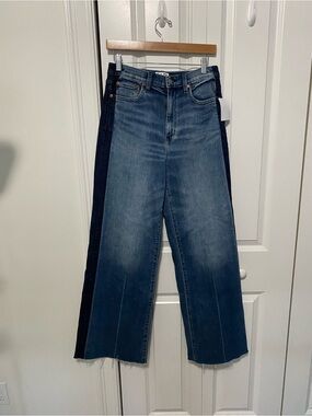 NWT Daze Denim Wide-Leg Tuxedo Jeans